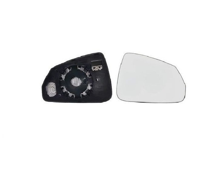 Acessar a peça Vidro + suporte do espelho retrovisor direito, convexo, aquecido