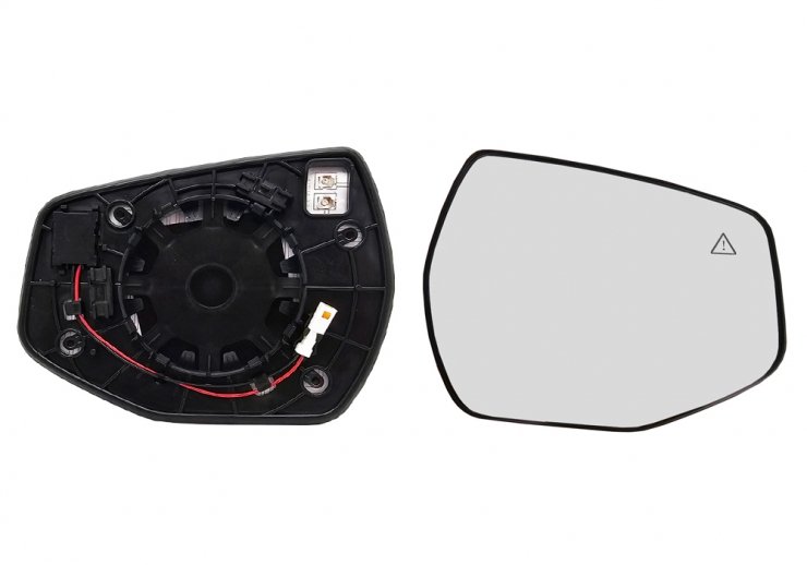 Acessar a peça Vidro + suporte do espelho retrovisor direito, convexo, aquecido, side (2 pinos)
