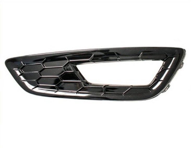 Acessar a peça Grelha para choques direito, preta, orifício nevoeiro (Mod. Zetec S-Sport)