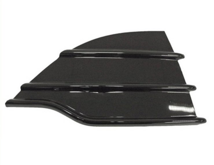 Acessar a peça Grelha para choques esquerdo, preta