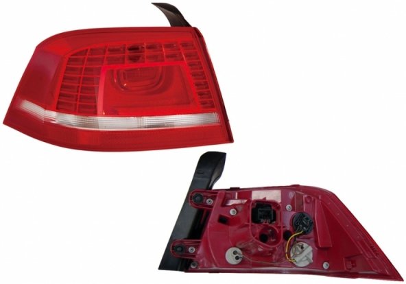 Acessar a peça Farolim traseiro esquerdo, exterior, LED