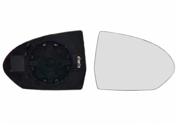 Acessar a peça Vidro + suporte do espelho retrovisor direito, convexo, aquecido (2 pinos) Acessar a peça Vidro + suporte do espelho retrovisor direito, convexo, aquecido (2 pinos)