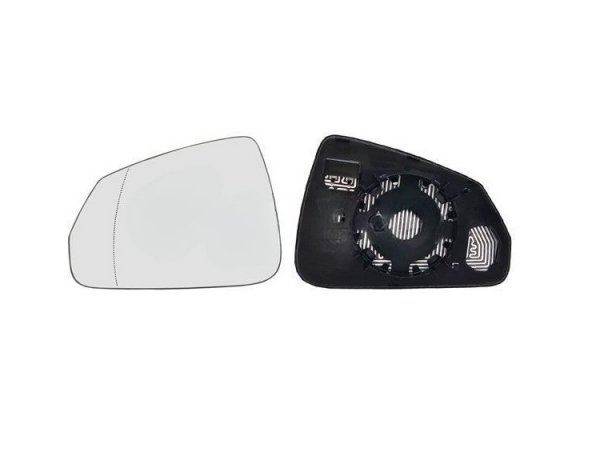 Acessar a peça Vidro + suporte do espelho retrovisor esquerdo, asférico, aquecido