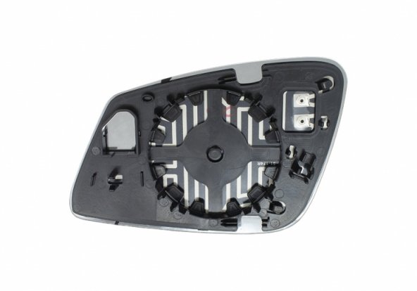 Acessar a peça Vidro + suporte do espelho retrovisor direito, convexo, aquecido Acessar a peça Vidro + suporte do espelho retrovisor direito, convexo, aquecido