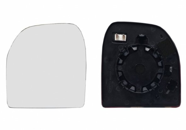 Acessar a peça Vidro + suporte do espelho retrovisor esquerdo, convexo, aquecido (2 pinos)