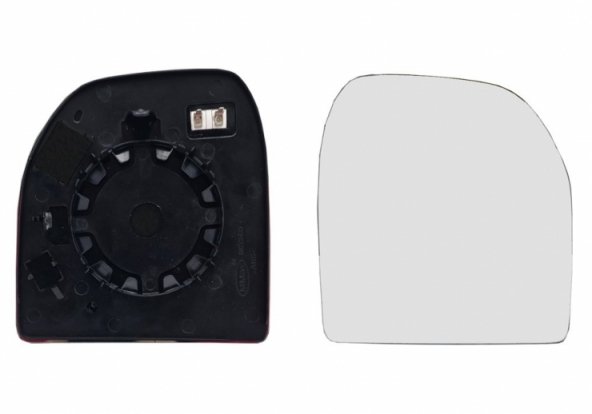 Acessar a peça Vidro + suporte do espelho retrovisor direito, convexo, aquecido (2 pinos)