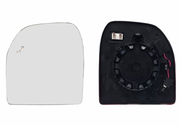 Acessar a peça Vidro + suporte do espelho retrovisor esquerdo, convexo, aquecido, side (2 pinos)