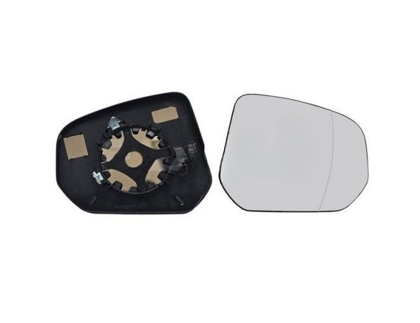 Acessar a peça Vidro + suporte do espelho retrovisor direito, asférico