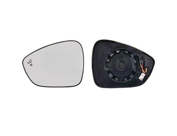 Acessar a peça Vidro + suporte do espelho retrovisor esquerdo, convexo, aquecido, side (2 pinos) Acessar a peça Vidro + suporte do espelho retrovisor esquerdo, convexo, aquecido, side (2 pinos)