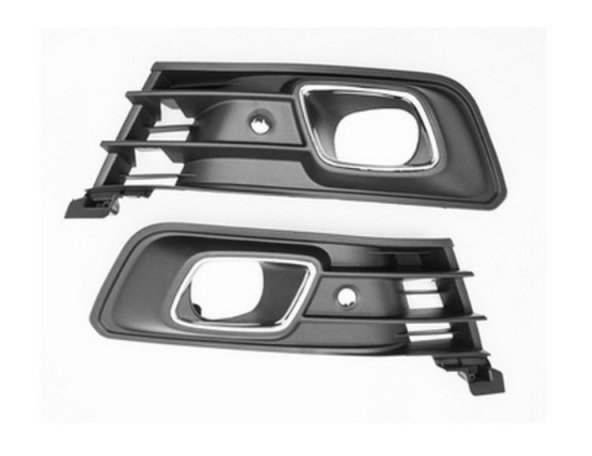 Acessar a peça Kit grelha para choques preto, orifício farol nevoeiro, sensores
