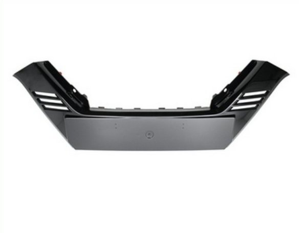 Acessar a peça Friso central para choques frente, preto