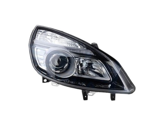 Acessar a peça Farol reto H1+H7 [Preto]