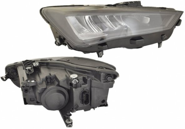 Acessar a peça Farol elétrico direito, LED (Motor)