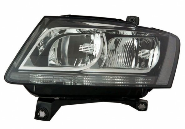 Acessar a peça Farol elétrico direito, H7+H7 (Motor)