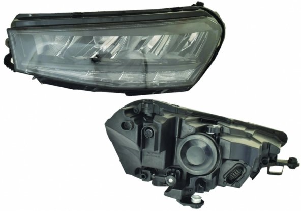 Acessar a peça Farol elétrico esquerdo, LED (Motor)