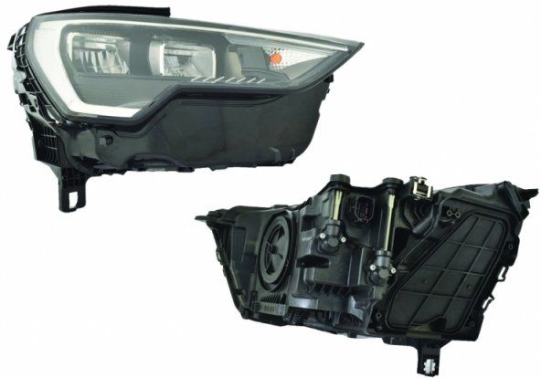 Acessar a peça Farol elétrico esquerdo, LED (Motor) Acessar a peça Farol elétrico esquerdo, LED (Motor)