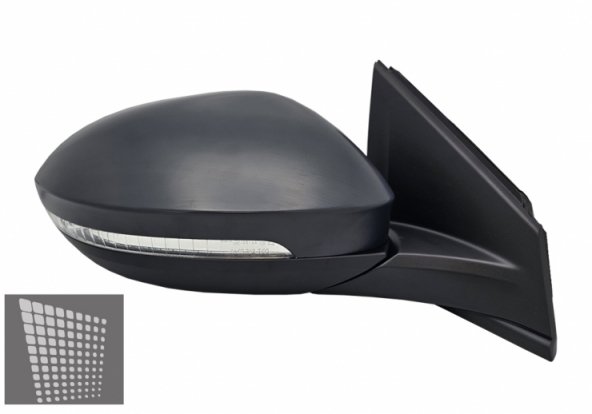 Acessar a peça Espelho retrovisor elétrico direito, convexo, aquecido, preparado, rebatível, com pisca, cortesia, memória, side (15 pinos) Acessar a peça Espelho retrovisor elétrico direito, convexo, aquecido, preparado, rebatível, com pisca, cortesia, memória, side (15 pinos)