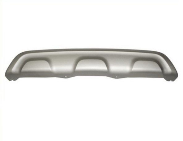 Acessar a peça Spoiler para choques traseiro, prateado