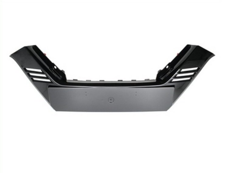 Acessar a peça Friso central para choques frente, preto