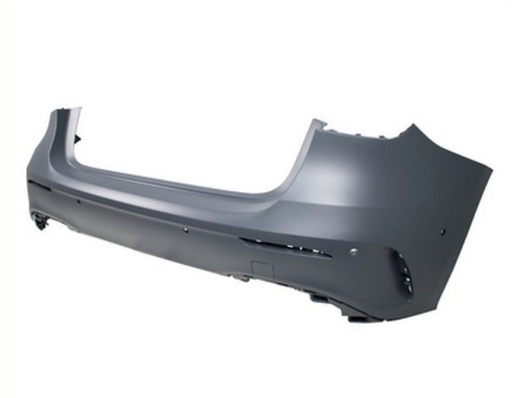 Acessar a peça Para choques traseiro preparado, com tampa de gancho, orifícios sensores, park assist (Mod. A35 AMG)