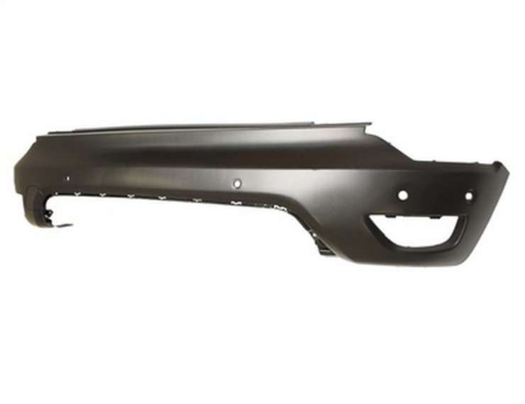 Acessar a peça Para choques traseiro, preto, com tampa de gancho, sensores, park assist