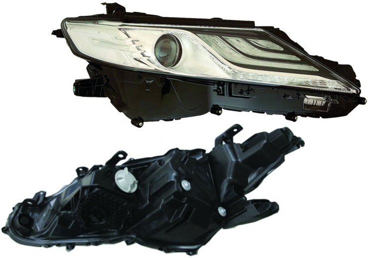 Acessar a peça Farol elétrico direito, LED (Motor)