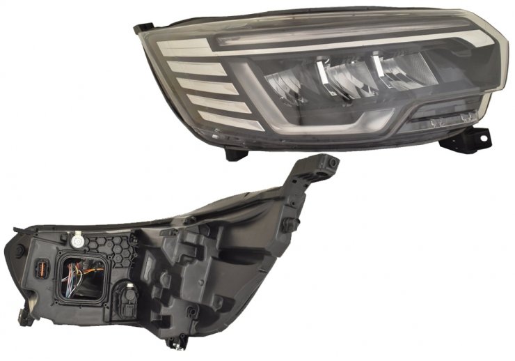 Acessar a peça Farol elétrico direito, LED (Motor)