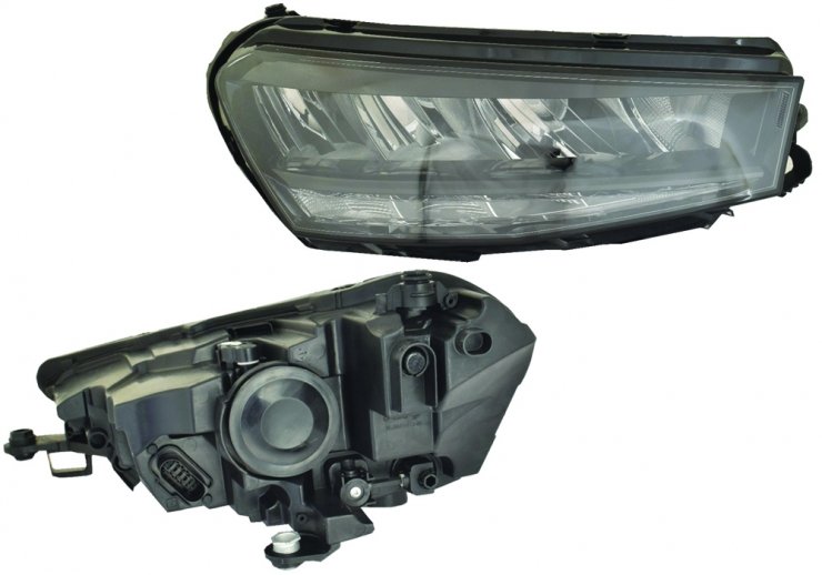 Acessar a peça Farol elétrico direito, LED (Motor)