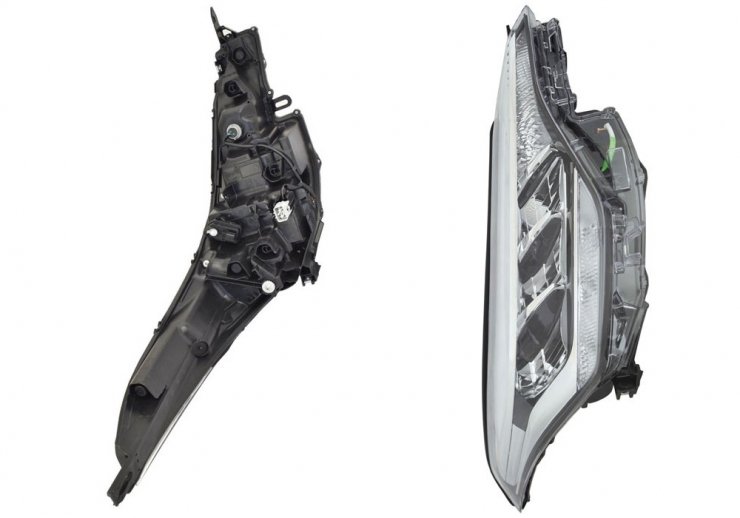 Acessar a peça Farol elétrico direito, LEDx3 (Motor)