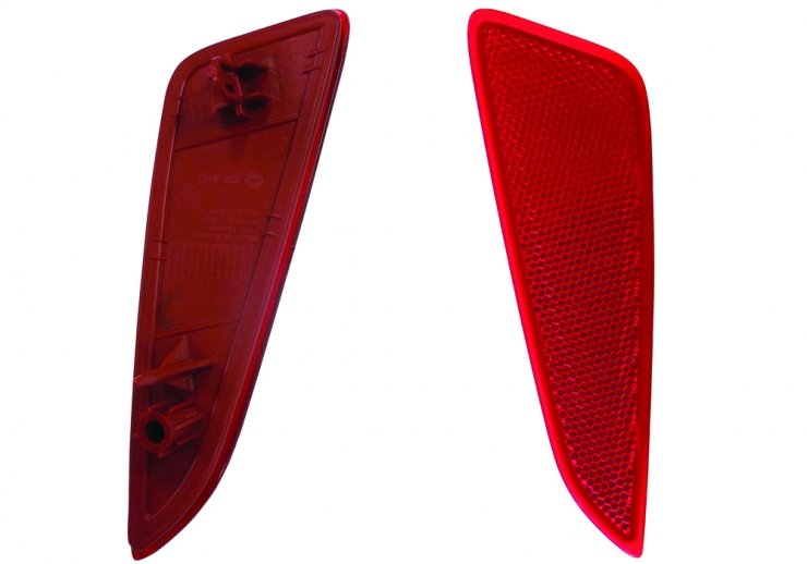 Acessar a peça Refletor direito