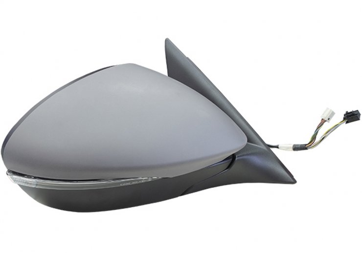 Acessar a peça Espelho retrovisor elétrico direito, convexo, aquecido, preparado, rebatível, com pisca, sonda, LED, side (14 pinos)