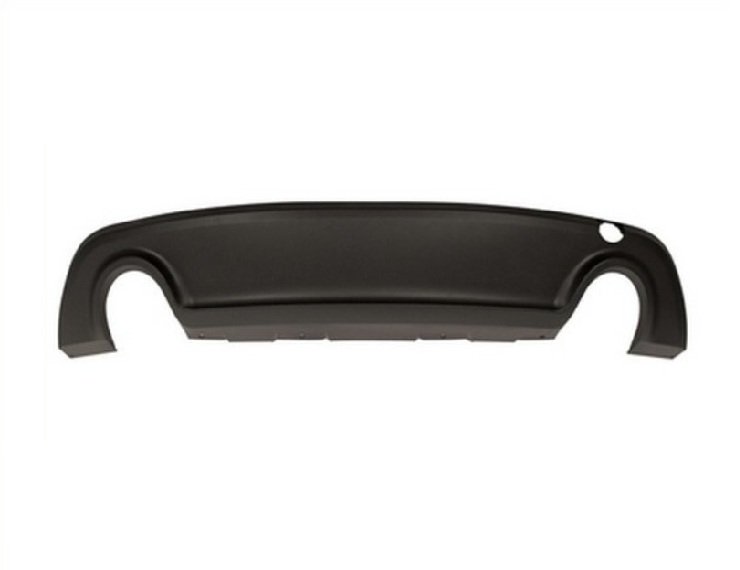 Acessar a peça Spoiler para choques traseiro, preto, escape duplos