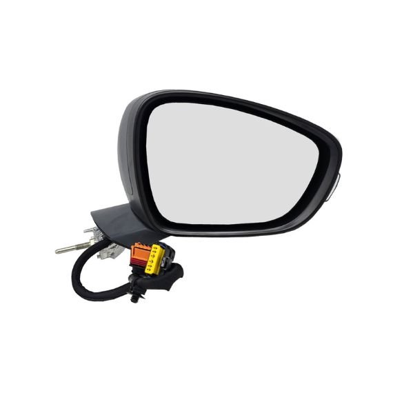 Espelho retrovisor elétrico direito, convexo, aquecido, preparado, rebatível, com pisca, sonda, cortesia (12 pinos) ACCESSOIRES CAMION-GUARDALAMAS E CALÇOS pour PEUGEOT 508  pour PEUGEOT 508