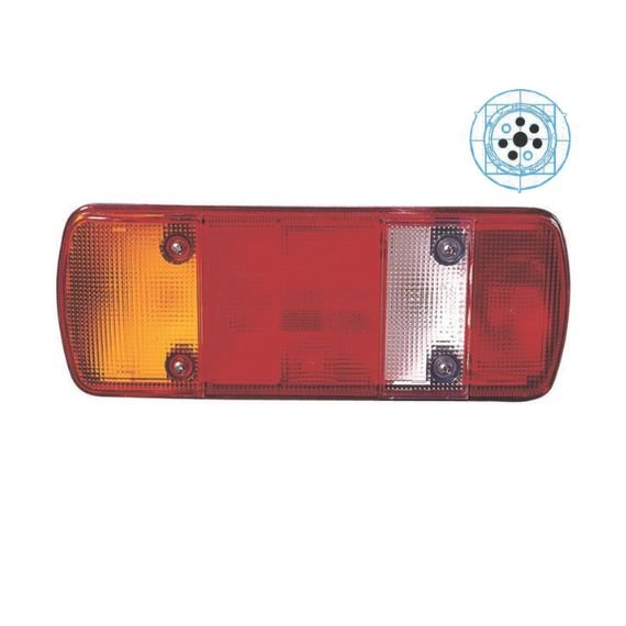 Acessar a peça Farolim traseiro com luz de matrícula esquerdo