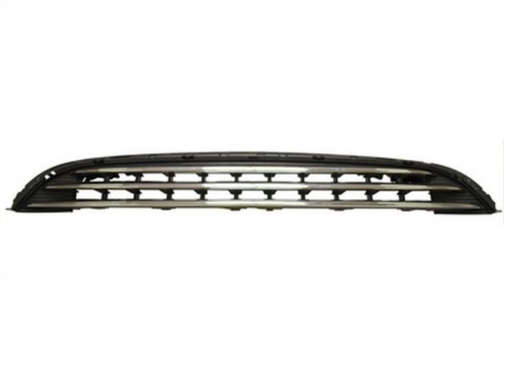 Acessar a peça Grelha preta, friso cromado