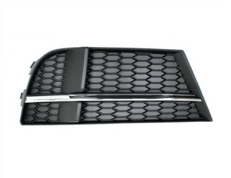 Acessar a peça Grelha para choques frente direito, preto (S-Line)