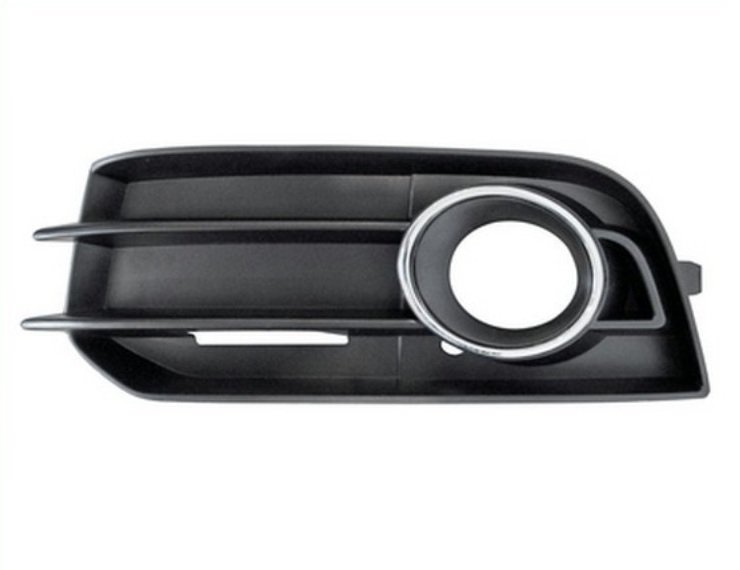 Acessar a peça Grelha para choques esquerdo, preta, farol farol nevoeiro