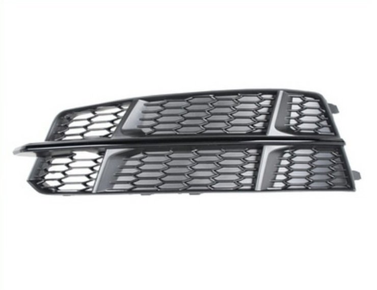 Acessar a peça Grelha para choques esquerdo, preto (S-Line)