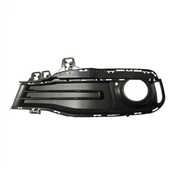 Acessar a peça Grelha para choques esquerdo, preta, fechada, orifício faróis farol nevoeiro (Luxury Line)