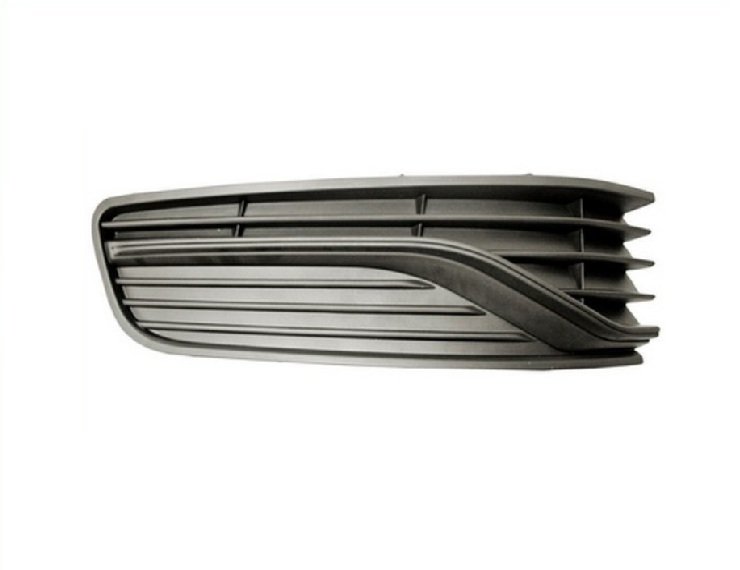 Acessar a peça Grelha para choques esquerdo, preta