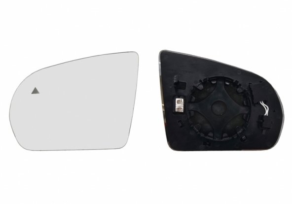 Acessar a peça Vidro + suporte espelho retrovisor esquerdo, convexo, aquecido, side Acessar a peça Vidro + suporte espelho retrovisor esquerdo, convexo, aquecido, side