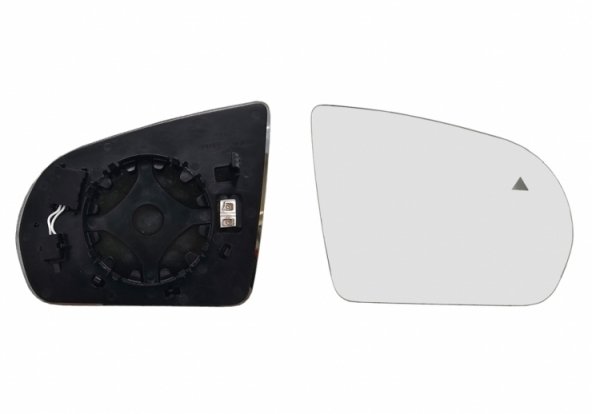 Acessar a peça Vidro + suporte espelho retrovisor direito, convexo, aquecido, side Acessar a peça Vidro + suporte espelho retrovisor direito, convexo, aquecido, side