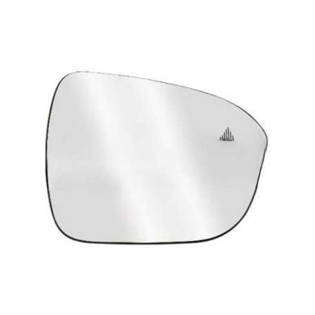 Acessar a peça Vidro + suporte espelho retrovisor direito, convexo, aquecido, side