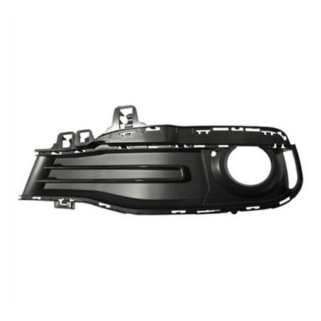 Acessar a peça Grelha para choques esquerdo, preta, fechada, orifício faróis farol nevoeiro (Luxury Line)