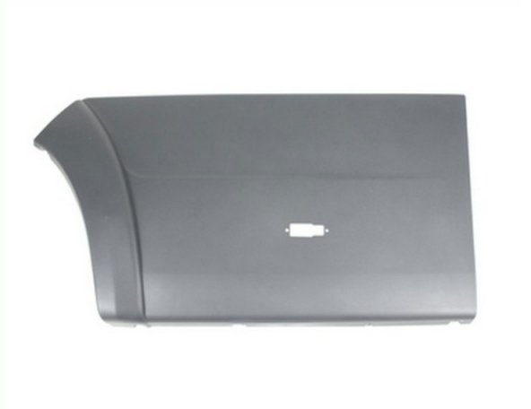 Acessar a peça Friso guarda lamas traseiro esquerda, cinzenta, com clipes