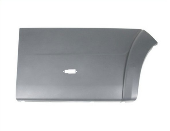 Acessar a peça Friso guarda lamas traseiro direita, cinzenta, com clipes