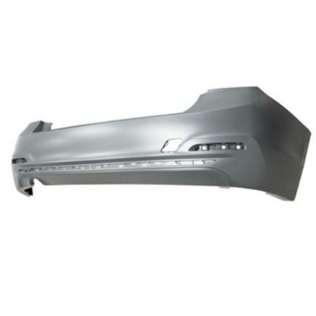 Acessar a peça Para choques traseiro, preparado, com tampa de gancho, orifícios friso, escape esquerda (Luxury/Modern/Sportline)