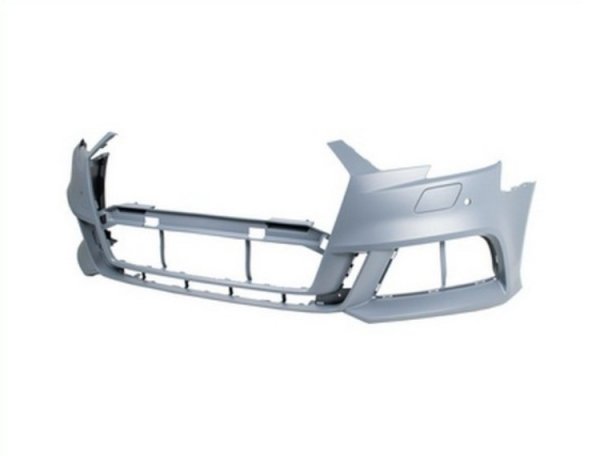 Acessar a peça Para choques frente, preparado, com tampa gancho, orifícios sensores, com lava-farol (S-Line)