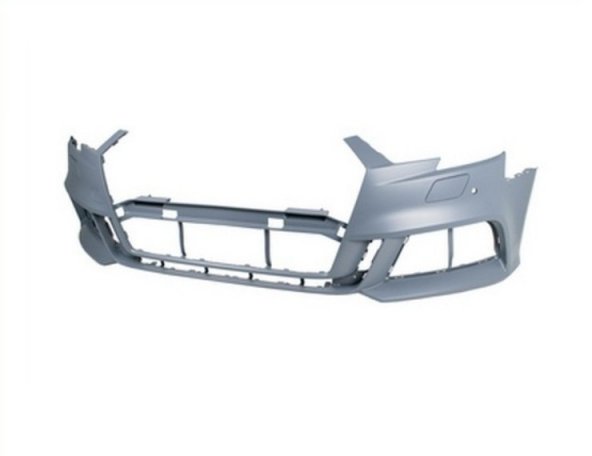 Acessar a peça Para choques frente, preparado, com tampa gancho, orifícios sensores, orificio e tampa lava-farol (S-Line)