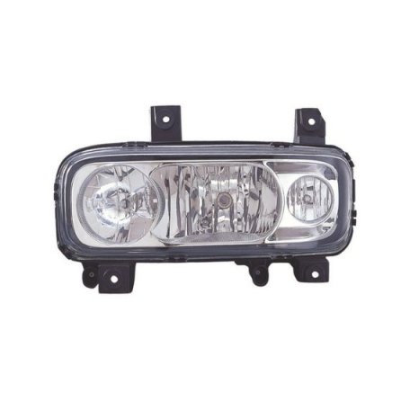 Acessar a peça Farol elétrico esquerdo, com farol nevoeiro frente, H1+H1+H7